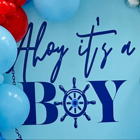 Ahoy it’s a Boy Theme Package
